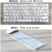 Transparent Keyboard Cover Made of Acrylic Cat-proof