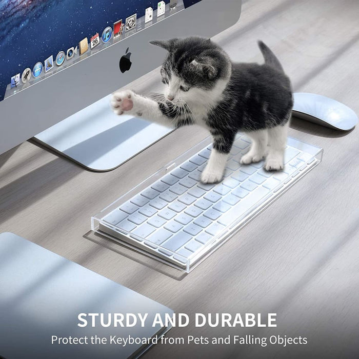 Transparent Keyboard Cover Made of Acrylic Cat-proof