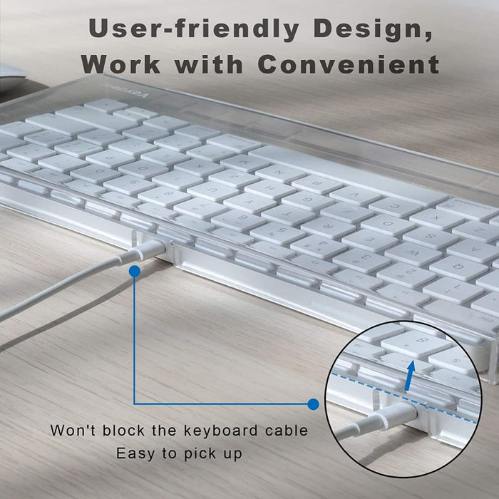 Transparent Keyboard Cover Made of Acrylic Cat-proof