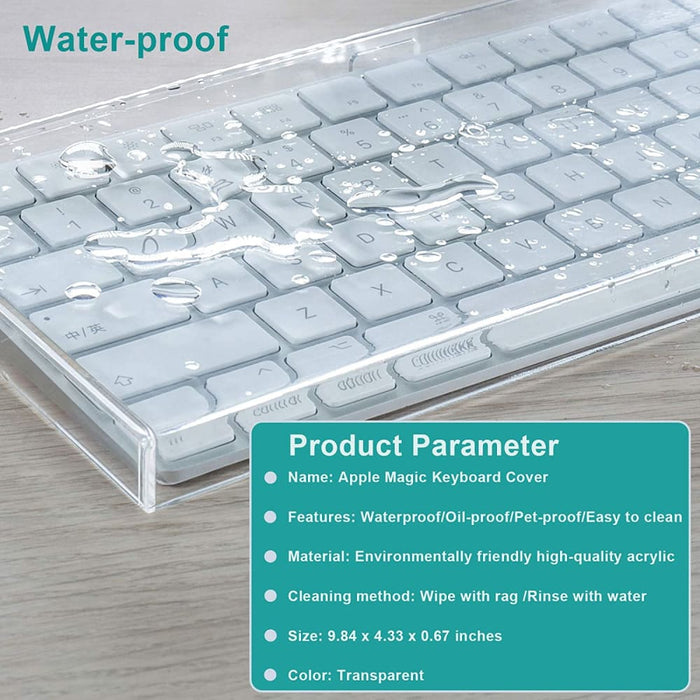 Transparent Keyboard Cover Made of Acrylic Cat-proof