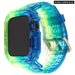 Transparent Silicone Case Rubber Strap for Apple Watch