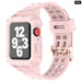 Transparent Silicone Strap Case For Apple Watch
