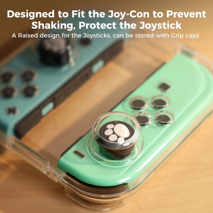 Pc Transparent Storage Box for Nintendo Switch Joy-con