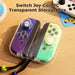 Pc Transparent Storage Box For Nintendo Switch Joy - con