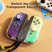 Pc Transparent Storage Box for Nintendo Switch Joy-con
