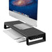 Trapezoid Monitor Stand Riser with Extra Storage Durable