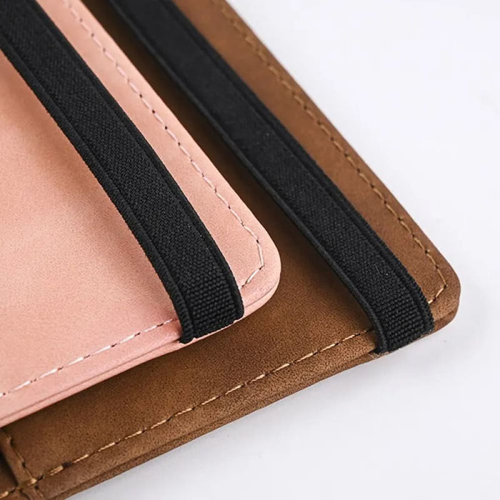 Travel Passport Wallet For Men Pu Leather Card Holder