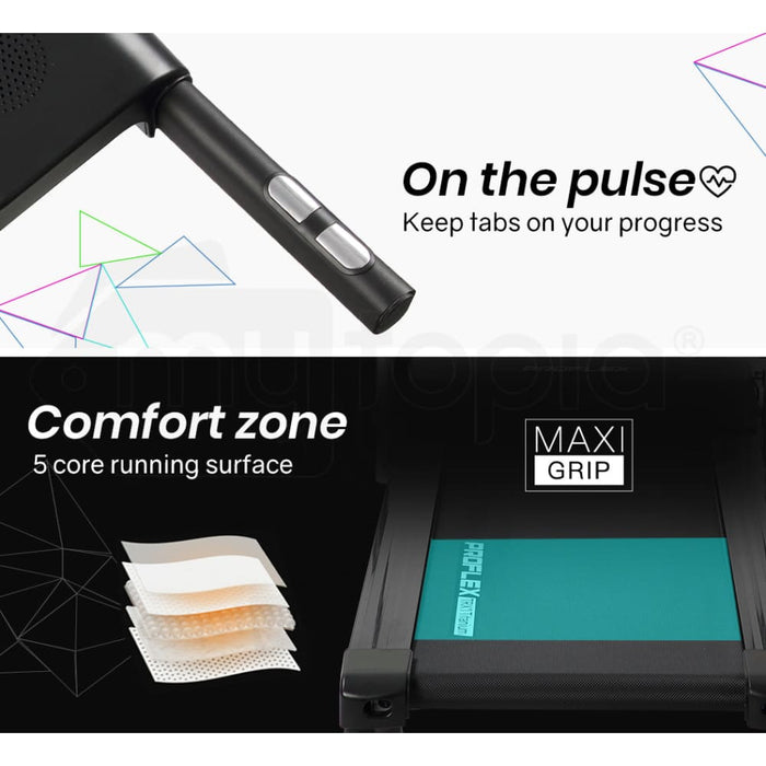 Treadmill Bluetooth Running Machine Foldable Compact Small