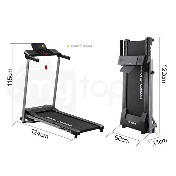 Treadmill Bluetooth Running Machine Foldable Compact Small