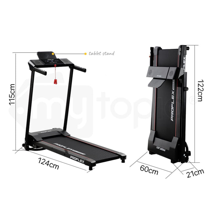 Treadmill Bluetooth Running Machine Small Compact Foldable