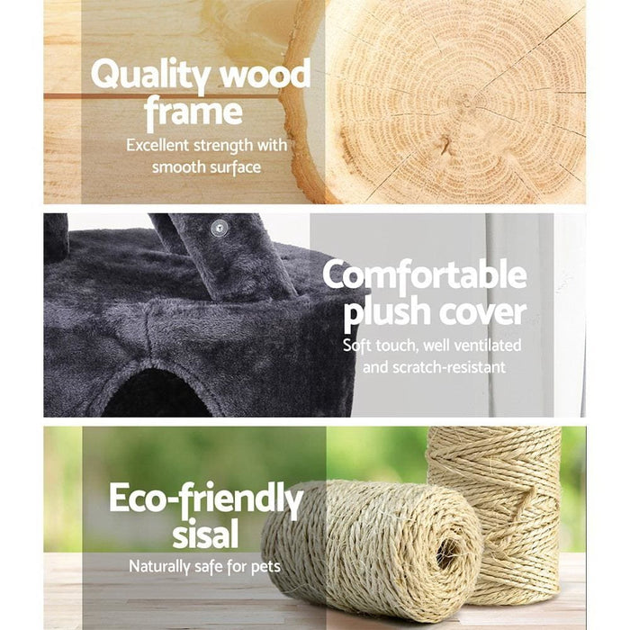 I.pet Cat Tree 120cm Trees Scratching Post Scratcher Tower