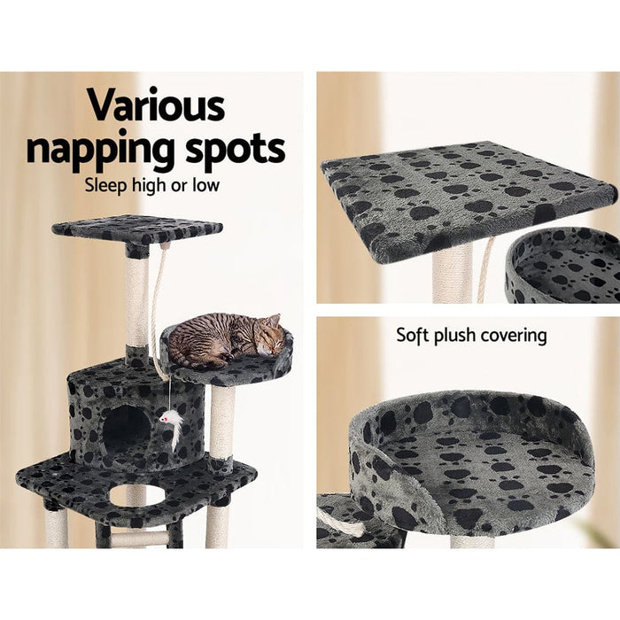 I.pet Cat Tree 120cm Trees Scratching Post Scratcher Tower