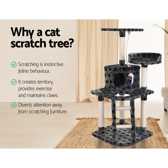 I.pet Cat Tree 120cm Trees Scratching Post Scratcher Tower