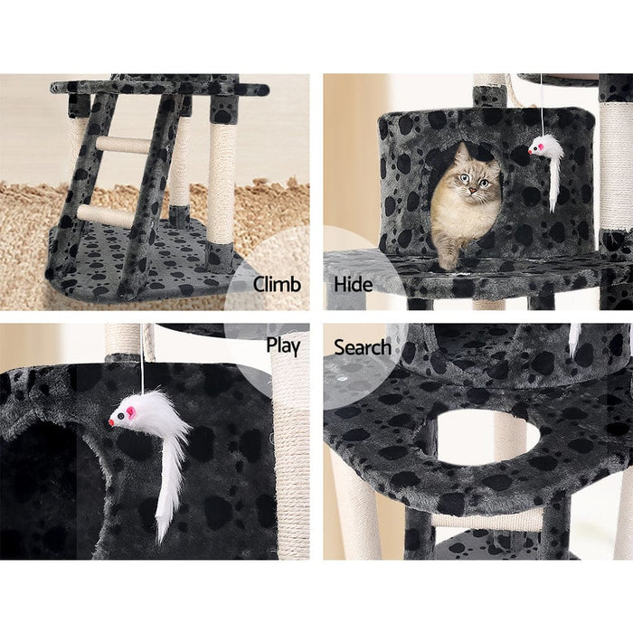 I.pet Cat Tree 120cm Trees Scratching Post Scratcher Tower