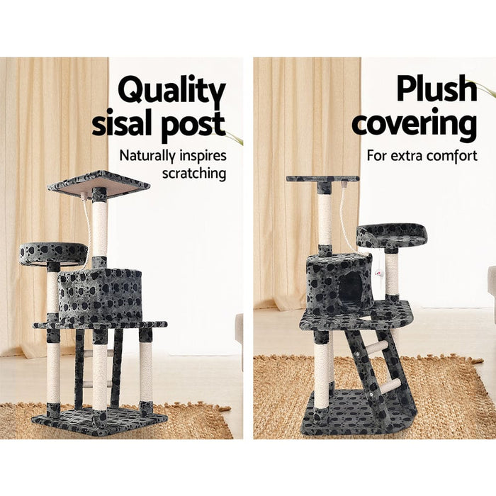 I.pet Cat Tree 120cm Trees Scratching Post Scratcher Tower