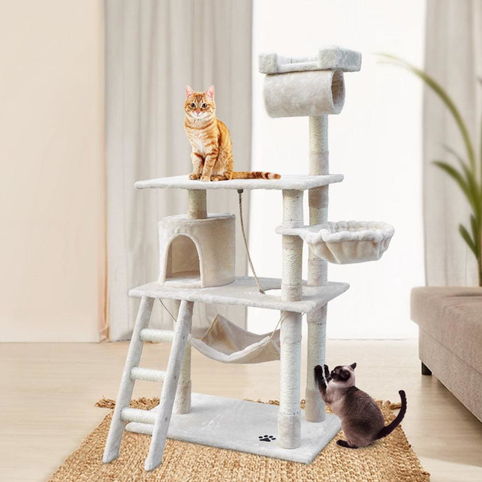 I.pet Cat Tree 141cm Trees Scratching Post Scratcher Tower