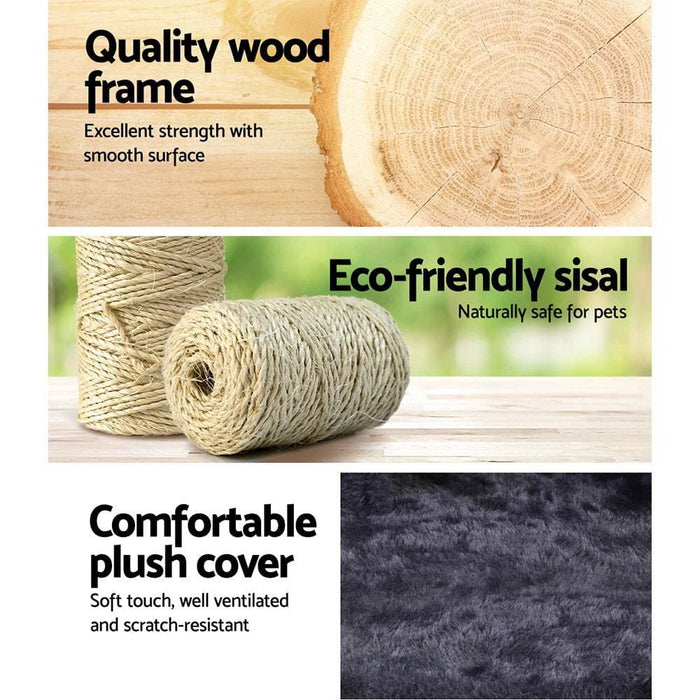 I.pet Cat Tree 184cm Trees Scratching Post Scratcher Tower