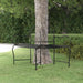 Tree Bench 150 Cm Black Steel Tonnxt
