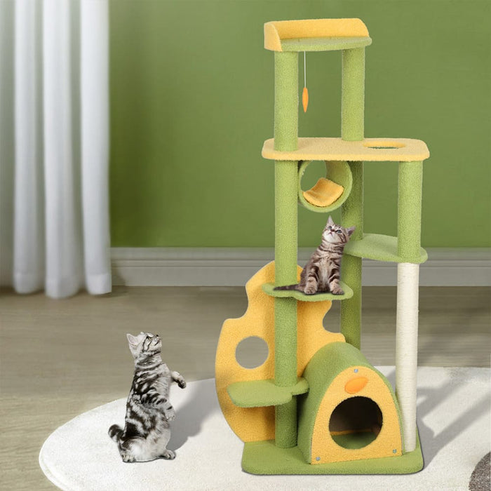 Cat Tree Kitten Furniture Condo Scratching Post Scratcher