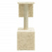 Cat Tree with Sisal Scratching Posts Cream 60 Cm Oioatb