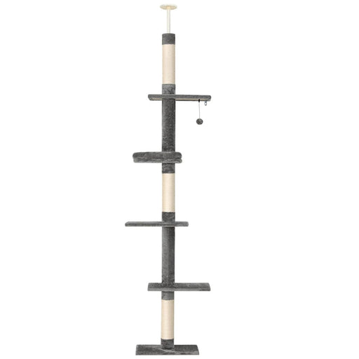 Cat Tree Tower Scratching Post Scratcher Floor To Ceiling