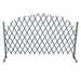 Trellis Fence Solid Firwood 1.8x1 m Grey Tobbtl