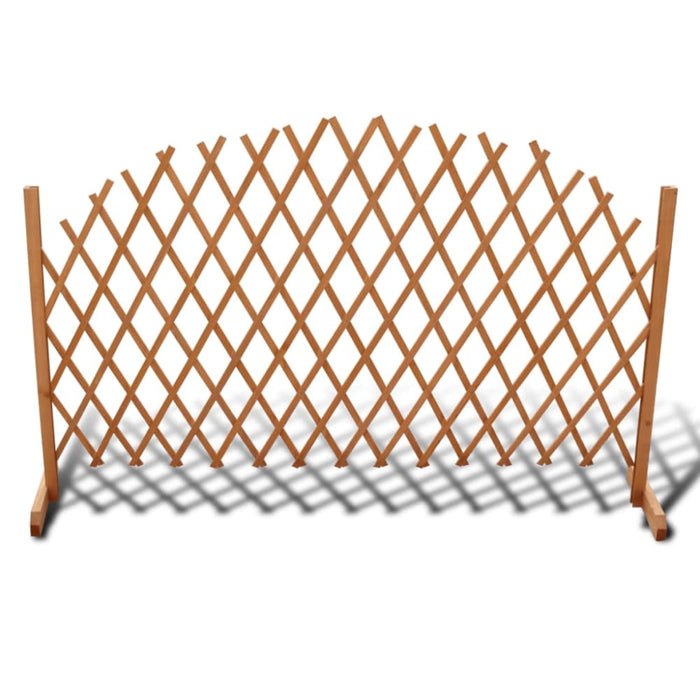Trellis Fence Solid Wood 180x100 Cm Aoxkl