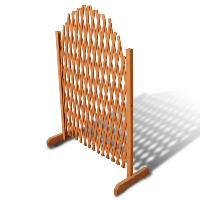 Trellis Fence Solid Wood 180x100 Cm Aoxkl