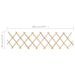 Trellis Fences 5 Pcs Firwood 180x30 Cm Aixtk