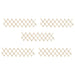 Trellis Fences 5 Pcs Firwood 180x30 Cm Aixtk