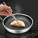 Tri Ply Stainless Steel Frying Pan with Double Sided Wok