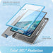 Trifold with Built-in Screen Protector Case for Samsung
