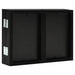 Trifold Photo Frame Collage Black 22x15 Cm + 2x(10x15 Cm)