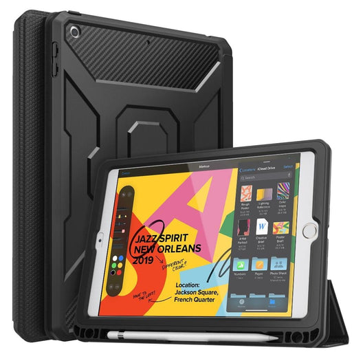 Trifold Stand Cover with Built-in Screen Protector for Ipad