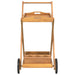 Tea Trolley 54x87x90 Cm Solid Wood Acacia Tokaxa