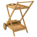 Tea Trolley 54x87x90 Cm Solid Wood Acacia Tokaxa