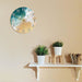 Tropical Ocean with Big Waves Scenery Wall Clock Nautical