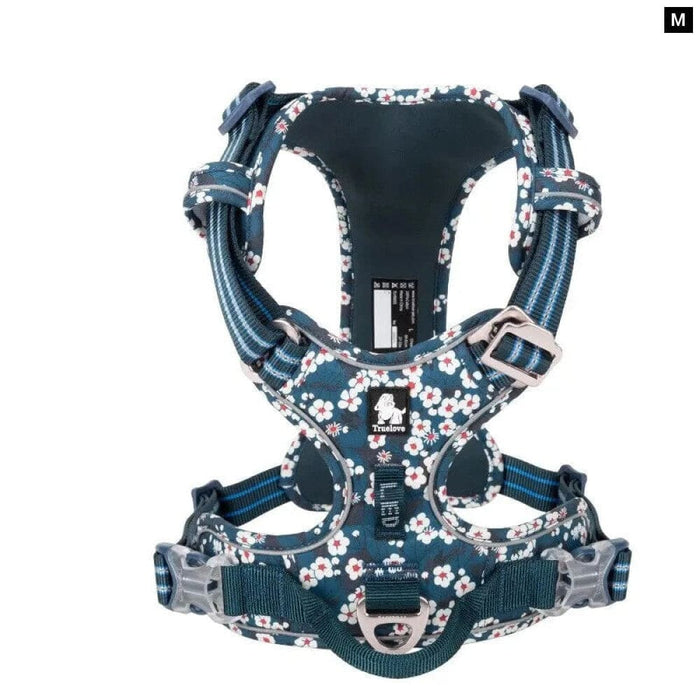 Truelovepet Floral Dog Harness