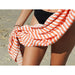 Turkish Cotton Towel - Coral