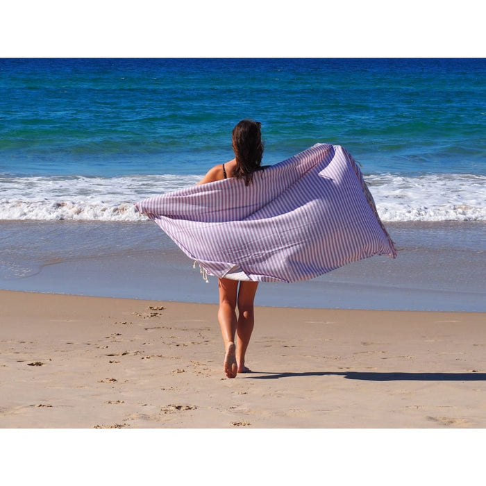 Turkish Cotton Towel - Lilac