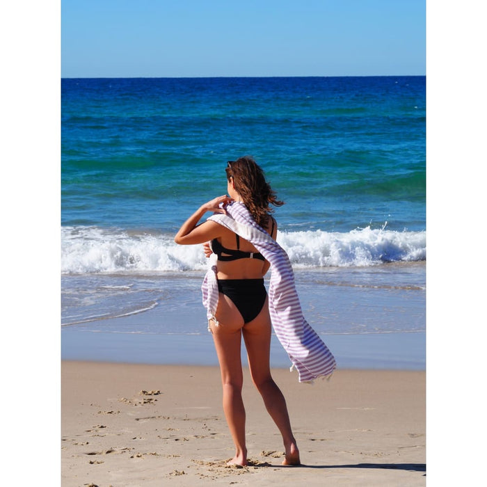 Turkish Cotton Towel - Lilac