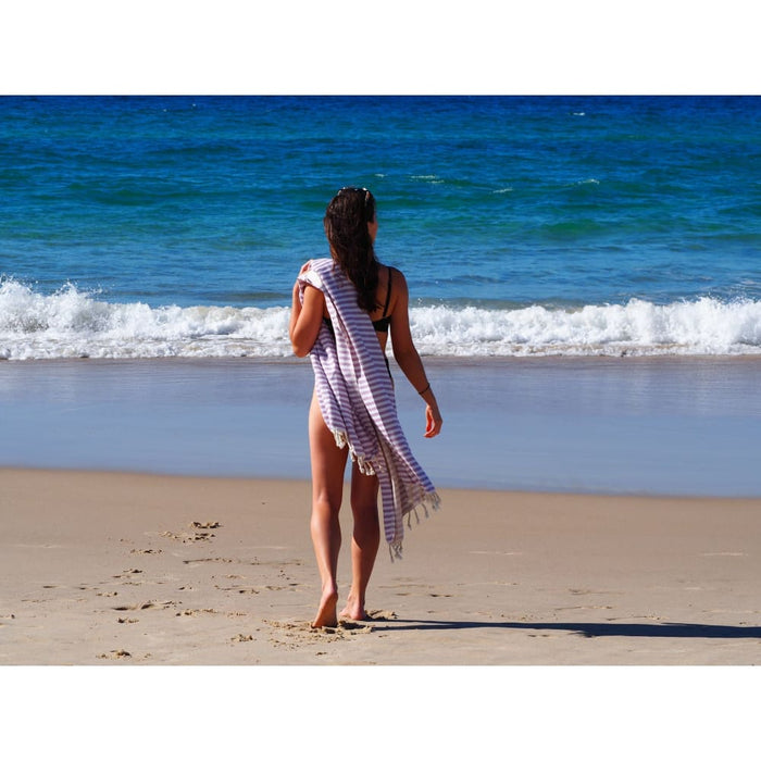 Turkish Cotton Towel - Lilac