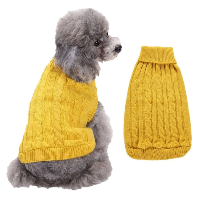 Turtleneck Knitwear Sweaters for Dog