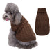 Turtleneck Knitwear Sweaters for Dog