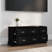 Tv Cabinet Black 100x35.5x45 Cm Engineered Wood Nolaak