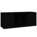 Tv Cabinet Black 100x35x40 Cm Engineered Wood Nolnbo