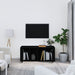 Tv Cabinet Black 100x35x40 Cm Engineered Wood Nolnbo