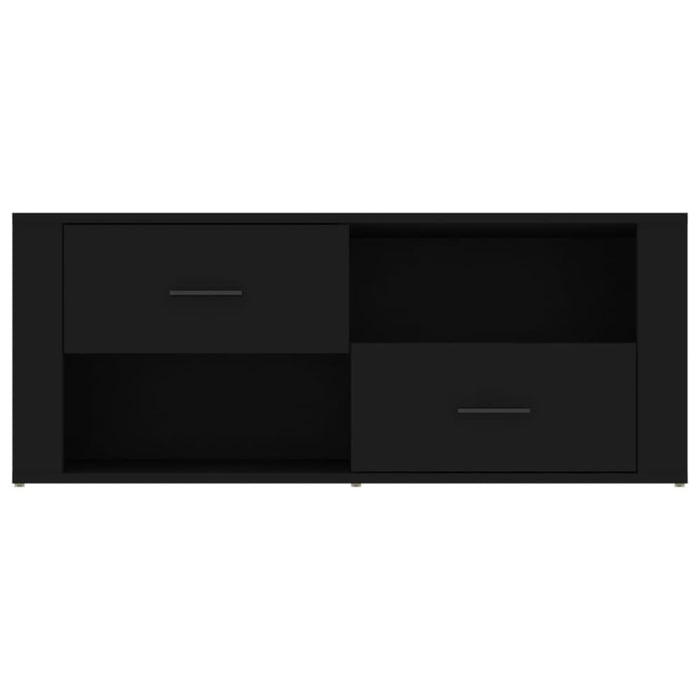 Tv Cabinet Black 100x35x40 Cm Engineered Wood Nxtobb