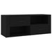 Tv Cabinet Black 100x35x40 Cm Engineered Wood Nxtobb