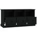 Tv Cabinet Black 100x35x50 Cm Engineered Wood Nolxnk